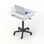 Mobile Laptop Cart with Convenient Storage