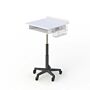 Mobile Laptop Cart with Convenient Storage