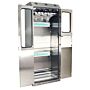 SureDry Cabinet with 14 Endoscope Tracking System and Dri-Scope Aid®, Stainless, Key Lock