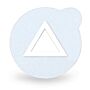 Suremark Clearmark Metal Free Semi-Lucent Triangle Marker
