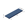 Replacement Table Pad for Siemens Intevo (concave table)