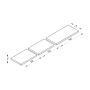 Replacement Table Pad for GE Optima 450 Full Set