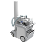 TOPAZ Digital Mobile X-ray System with Fixed Column