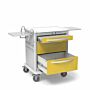 4-Drawer Junior X-Tall Isolation Cart - Aluminum