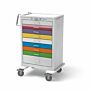 9-Drawer X-Tall Pediatric Cart - Steel