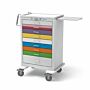 9-Drawer X-Tall Pediatric Cart - Steel