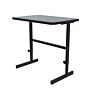Manual Adjustable Standing Height Workstation Desk, 36”L x 24”D x 34-42”