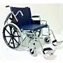 24" MRI Conditional Bariatric Wheelchair 550 lbs with Flip up Arms