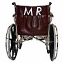20” Wide Non-Magnetic MRI Wheelchair w/ Detachable Footrests - Back