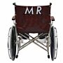 18” Wide Non-Magnetic MRI Wheelchair w/ Detachable Footrests - Back