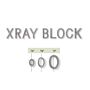 Unmounted XRAY BLOCK Lead Letters / Numbers