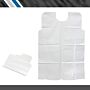 Bodymed Exam Gown, White Tissue