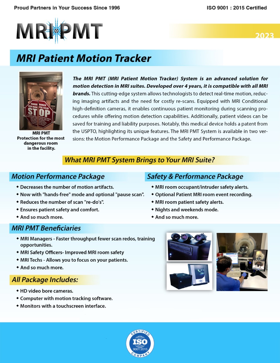 MRI Patient Motion Tracker